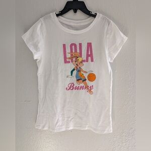 Lola Bunny Kids Short Sleeve Tee - White